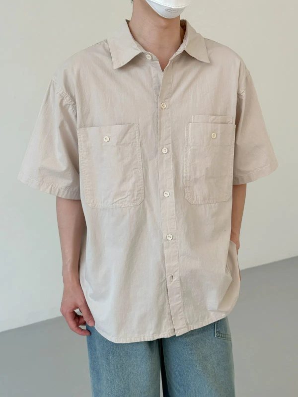 Big Pocket Short-Sleeved Shirt Sale