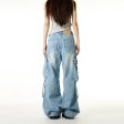 Wide-Leg Cargo Jeans For Discount