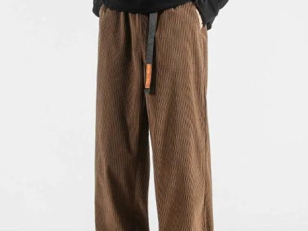 Belt Corduroy Pants Discount