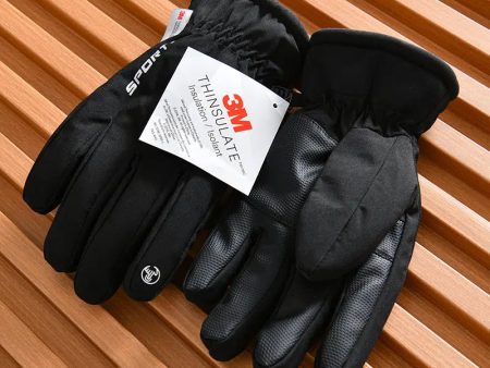 Waterproof And Velvet Leather Gloves Supply