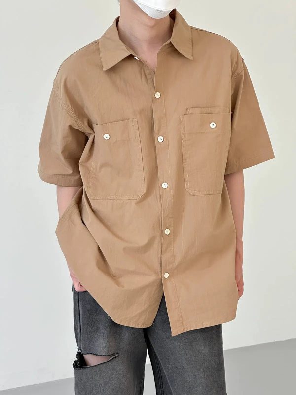 Big Pocket Short-Sleeved Shirt Sale