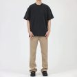 Washed Round Neck Short Sleeve T-shirt Supply