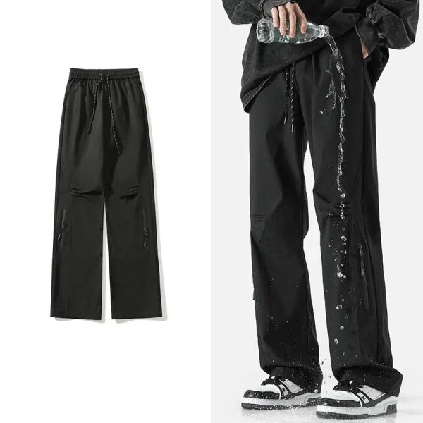 Water-Resistant Relaxed Fit Casual Pants Hot on Sale