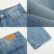 Washed Straight Leg Basic Jeans Hot on Sale