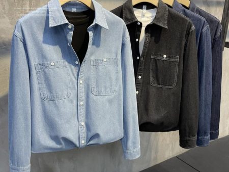 Workwear Denim Thin Jacket For Sale