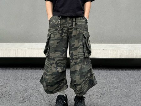 Big Pocket Camouflage Cargo Pants Discount