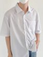 Basic Thin Short-sleeved Shirt For Discount