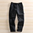 Waterproof Velvet Buckle Straight Pants Online Sale