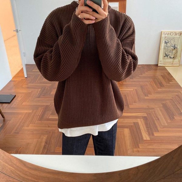 Oversized Knit Sweater Online now