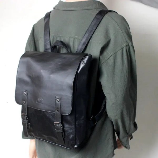 Stylish Leather Backpack Online Sale