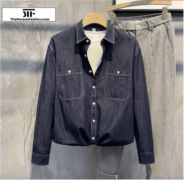 Workwear Denim Thin Jacket For Sale