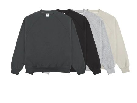 Basic Raglan Sleeve Sweatshirt Online Sale