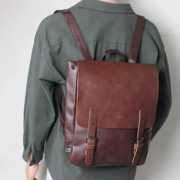 Stylish Leather Backpack Online Sale