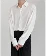 Anti-Wrinkle Basic Drapey Shirt Discount