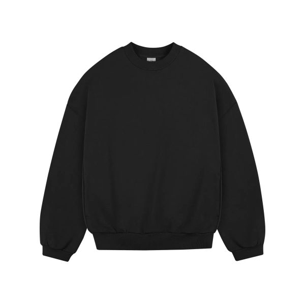 Basic Washed Drop Shoulder Sweatshirt Supply