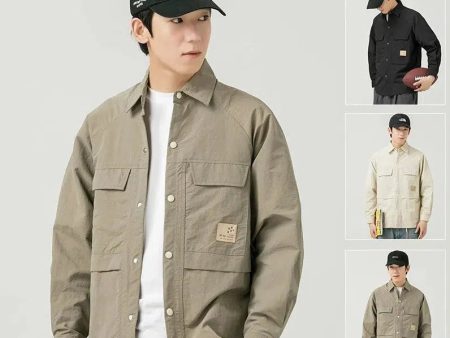 Workwear Fit Cargo Overshirt Fashion