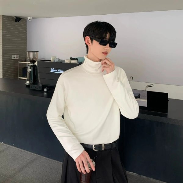 Basic Half Turtleneck Bottoming Shirt Online Hot Sale