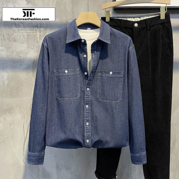 Workwear Denim Thin Jacket For Sale