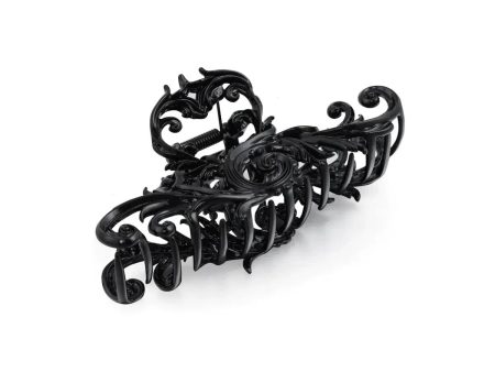 Black Carved Hairpin Supply