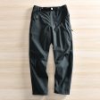 Waterproof Velvet Buckle Straight Pants Online Sale