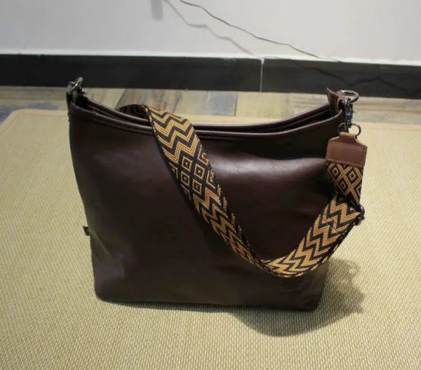 Large Leather Cross-body Bag Fashion