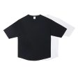 Basic Washed Curved Loose T-shirt Sale