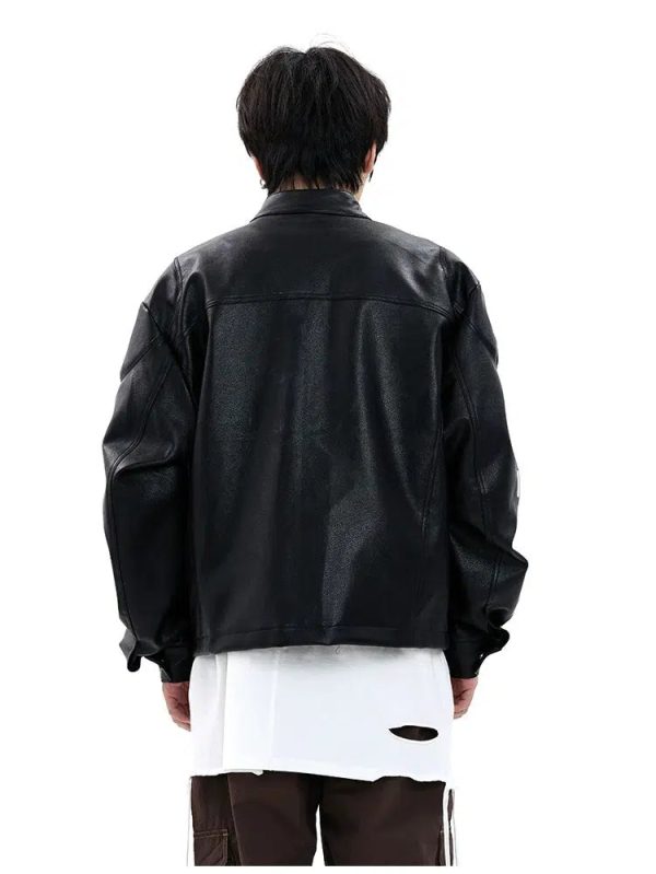 Vintage Motorcycle Leather Jacket For Discount