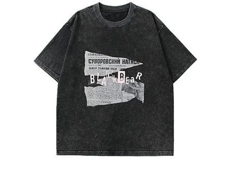 Black Crew Neck T-shirt on Sale