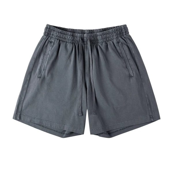 Washed Mid-length Shorts For Discount