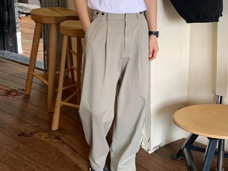 Wide Leg Suit Pants Cheap