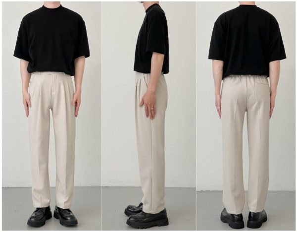 Autumn Straight Suit Pants For Cheap