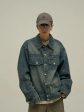 Vintage Basic Denim Jacket Online Hot Sale