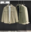 Vintage Long Sleeve Lapel Shirt Fashion