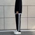 Black and White Side Stripe Pants Online Sale