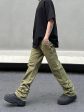 ArmyGreen Slim-fit Cargo Pants Online Sale