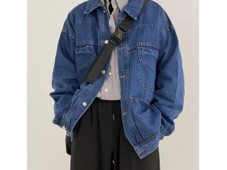 Vintage Blue Denim Jacket Online Sale