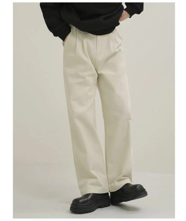 Versatile Straight Casual Suit Pants Online