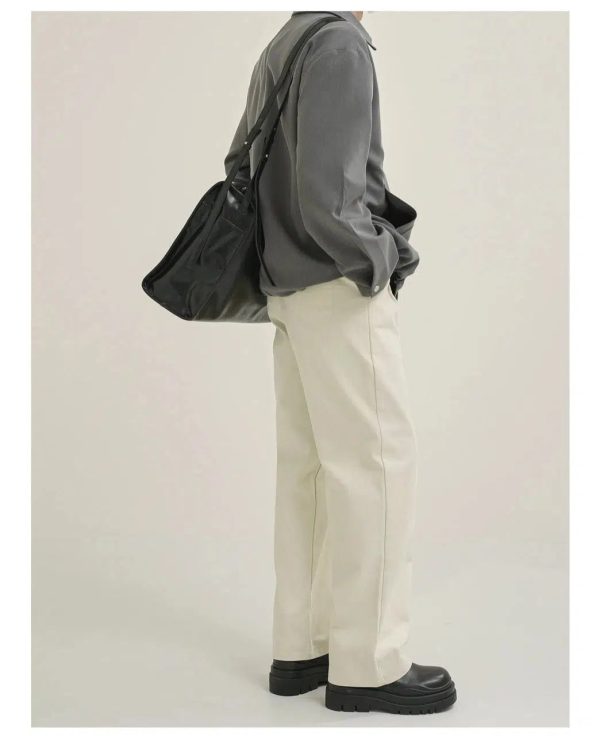 Versatile Straight Casual Suit Pants Online