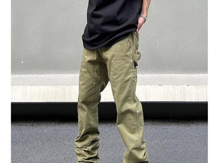 ArmyGreen Slim-fit Cargo Pants Online Sale