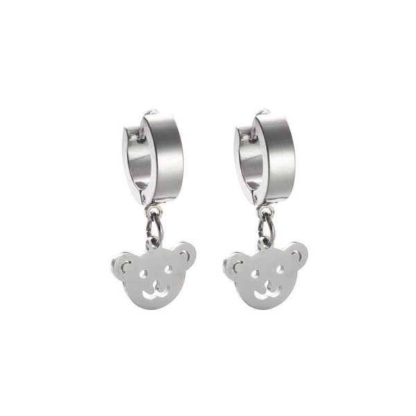 Bear Pendant Earrings Hot on Sale