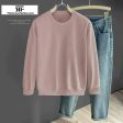 Solid Color Round Neck Bottoming Sweatshirt Online Sale