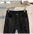 Black Basic Denim Shorts For Discount