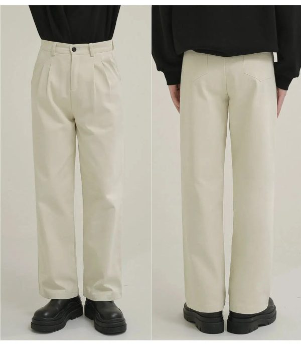 Versatile Straight Casual Suit Pants Online